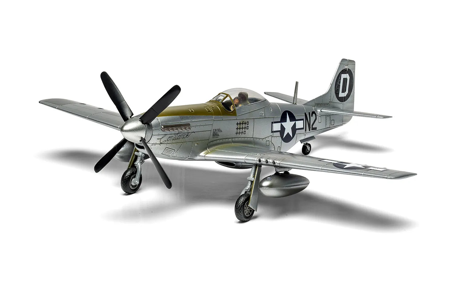Airfix 1/72 North American P-51D Mustang Starter Set Airfix