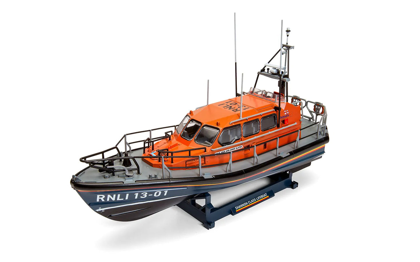 Airfix RNLI Shannon Class Lifeboat Plastic Model Kit Airfix