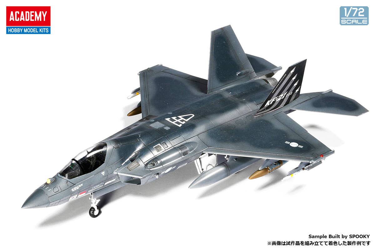 Academy 1/72 ROKAF KF-21 "Boramae" Snap Fit Plastic Model Kit Academy