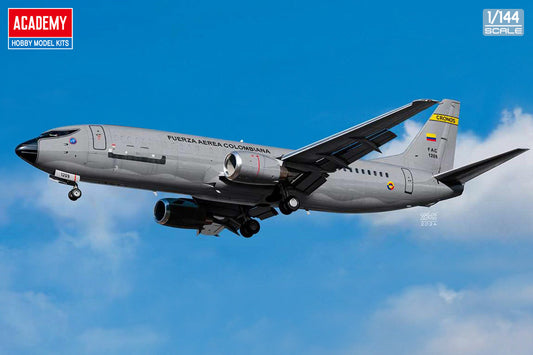 Academy 1/144 Boeing 737 "Colombian Air Force" Plastic Model Kit Academy