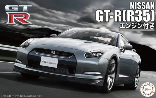 Fujimi 1/24 NISSAN GT-R (R35) w/Engine (ID-131) Plastic Model Kit Fujimi