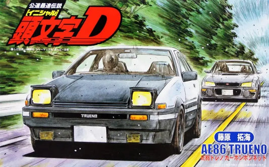 Fujimi 1/24 Toyota AE86 Trueno '83 "Carbon Bonnet" [ISD-19] Plastic Model Kit Fujimi