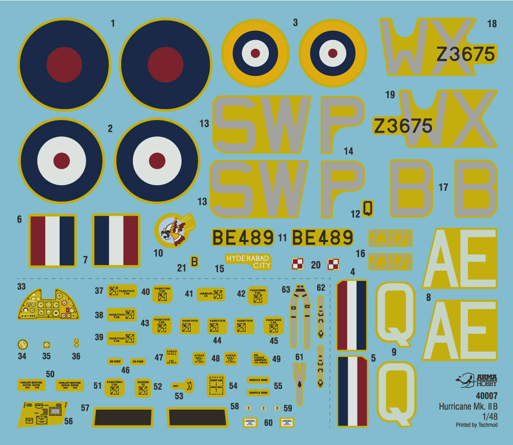 Arma Hobby 1/48 Hurricane Mk IIb Plastic Model Kit