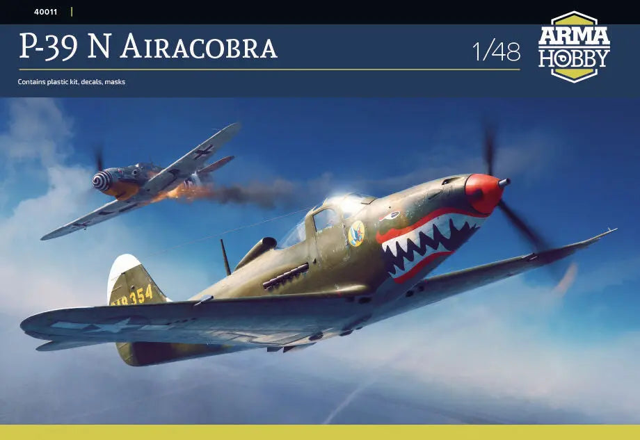 Arma Hobby 1/48 P-39N Airacobra Plastic Model Kit Arma Hobby