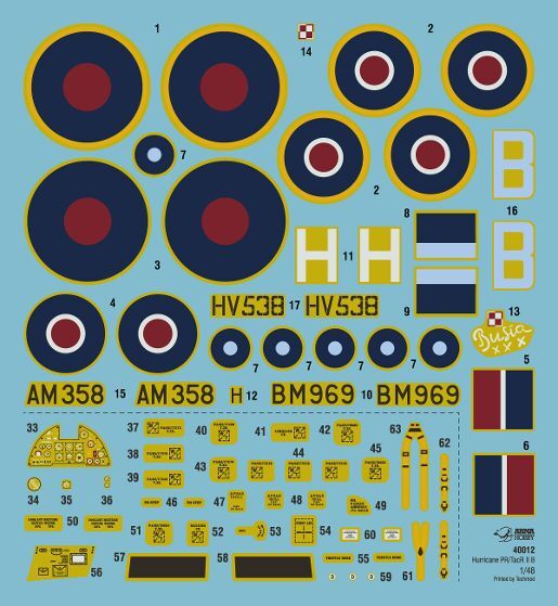 Arma Hobby 1/48 Hurricane Mk IIb Reconnaissance Plastic Model Kit