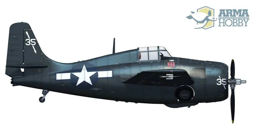 Arma Hobby 1:72 FM-2 Wildcat Plastic Model Kit Arma Hobby