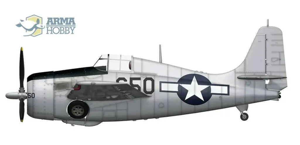Arma Hobby 1:72 FM-2 Wildcat "Training Cats" Limited Edition Plastic Model Kit Arma Hobby