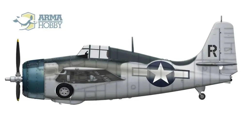 Arma Hobby 1:72 FM-2 Wildcat "Training Cats" Limited Edition Plastic Model Kit Arma Hobby
