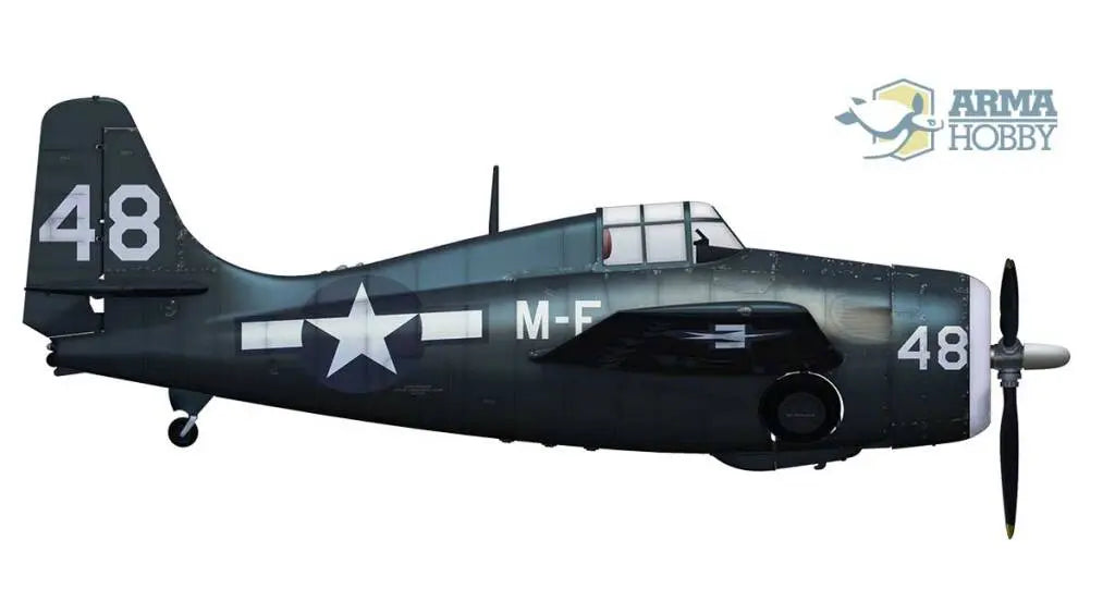 Arma Hobby 1:72 FM-2 Wildcat "Training Cats" Limited Edition Plastic Model Kit Arma Hobby