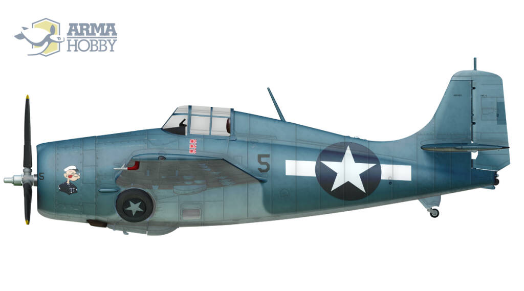 Arma Hobby 1:72 F4F-4 Wildcat® Model Kit Plastic Model Kit