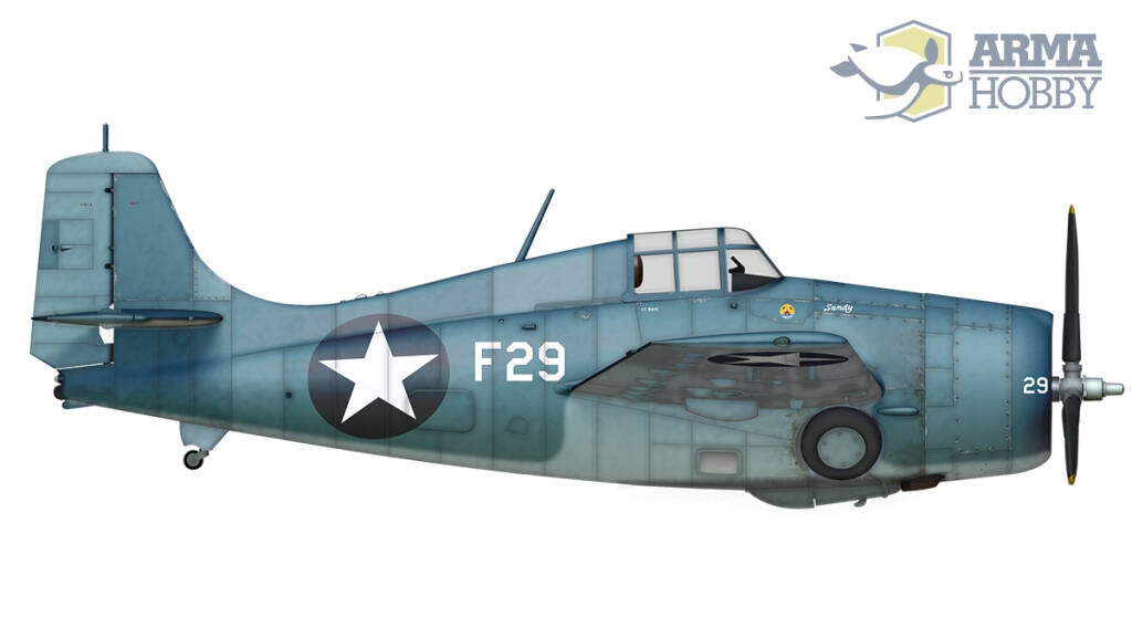 Arma Hobby 1:72 F4F-4 Wildcat® Model Kit Plastic Model Kit