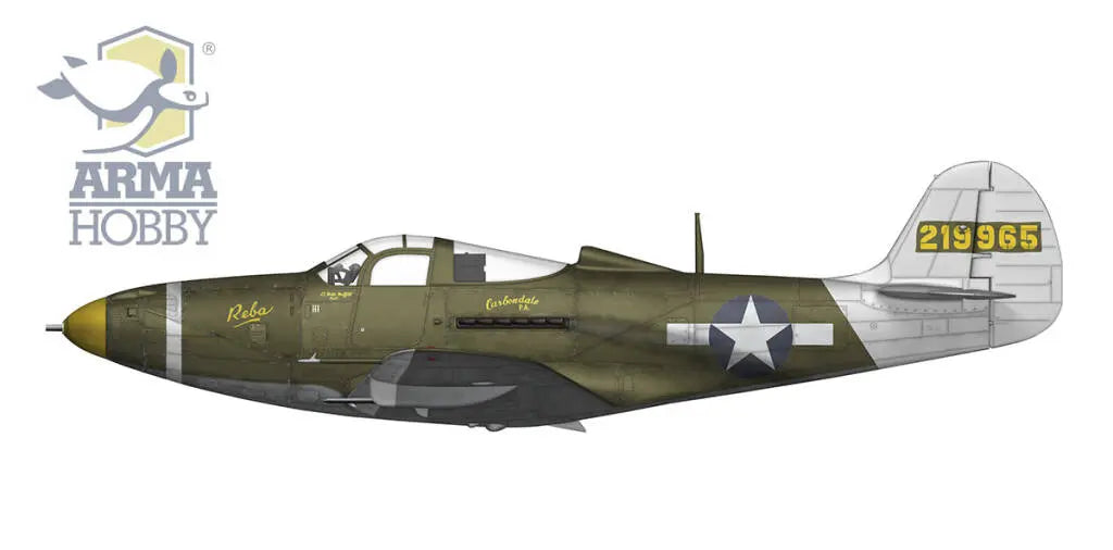 Arma Hobby 1:72 P-39Q Airacobra Plastic Model Kit Arma Hobby