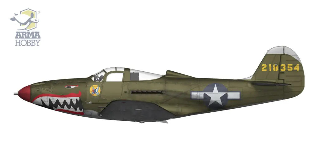 Arma Hobby 1/48 P-39N Airacobra Plastic Model Kit Arma Hobby