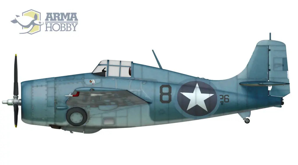 Arma Hobby 1/72 F4F-4 Wildcat "Operation Torch" Plastic Model Kit Arma Hobby