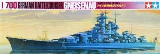 Tamiya 1:700 German Battle Cruiser Gneisenau Plastic Model Kit