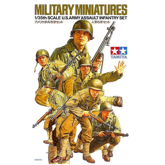 Tamiya 1:35 U.S. ASSAULT INFANTRY SET Plastic model Kit