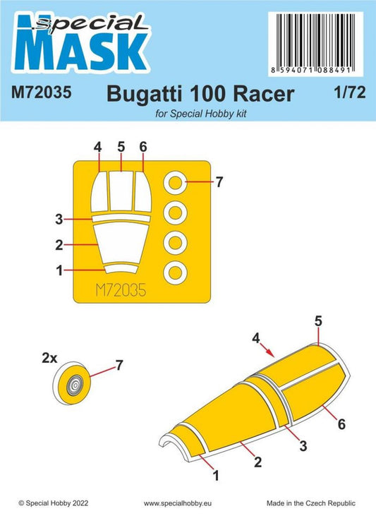 Special Hobby 1/72 Bugatti 100 MASK Special Hobby