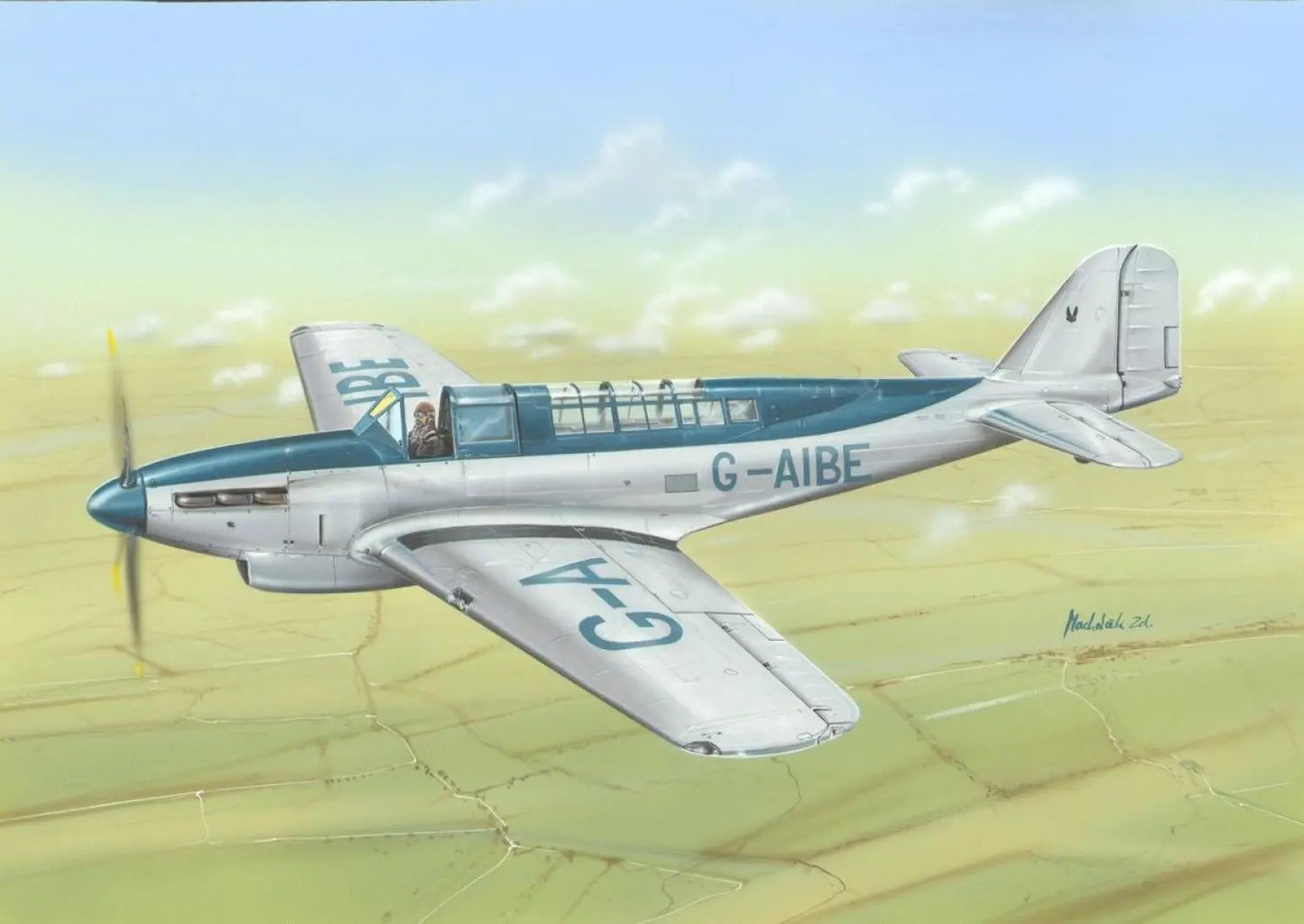 Special Hobby 1/72 Fairey Fulmar N1854 "Fulmar Prototype Story" Plastic Model Kit Special Hobby