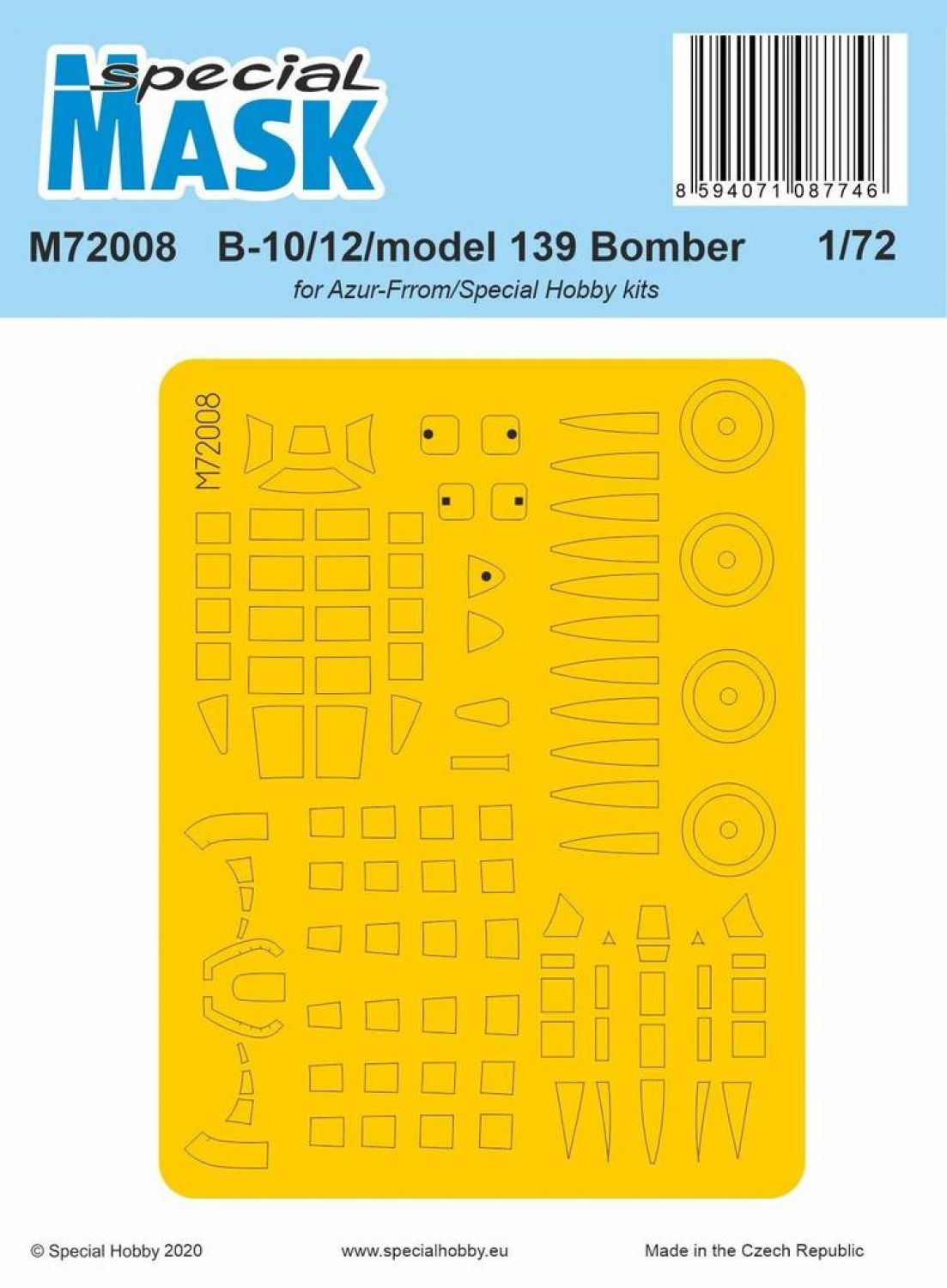 Special Hobby 1/72 B-10/12/model 139 Bomber Special Hobby
