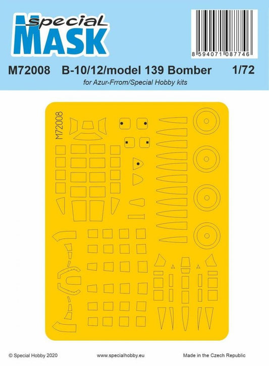 Special Hobby 1/72 B-10/12/model 139 Bomber Special Hobby