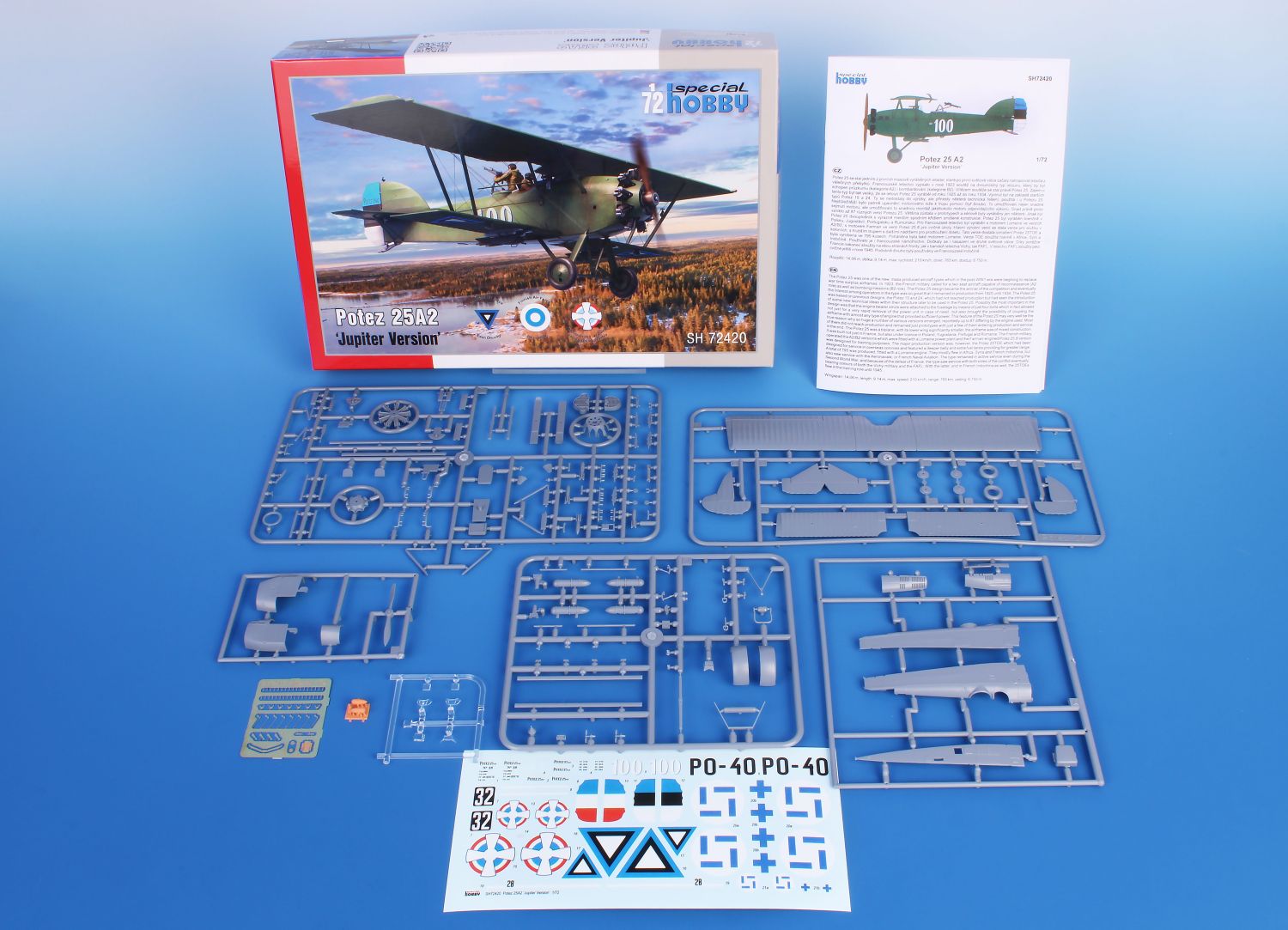 Special Hobby 1/72 Potez 25A2 'Jupiter Version' Plastic Model Kit Special Hobby