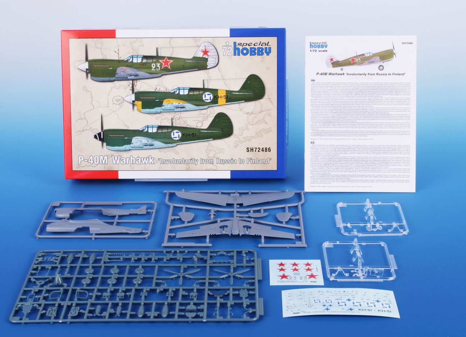 Special Hobby 1/72 P-40M Warhawk 'Involuntarily from Russia to Finland' Plastic Model Kit Special Hobby