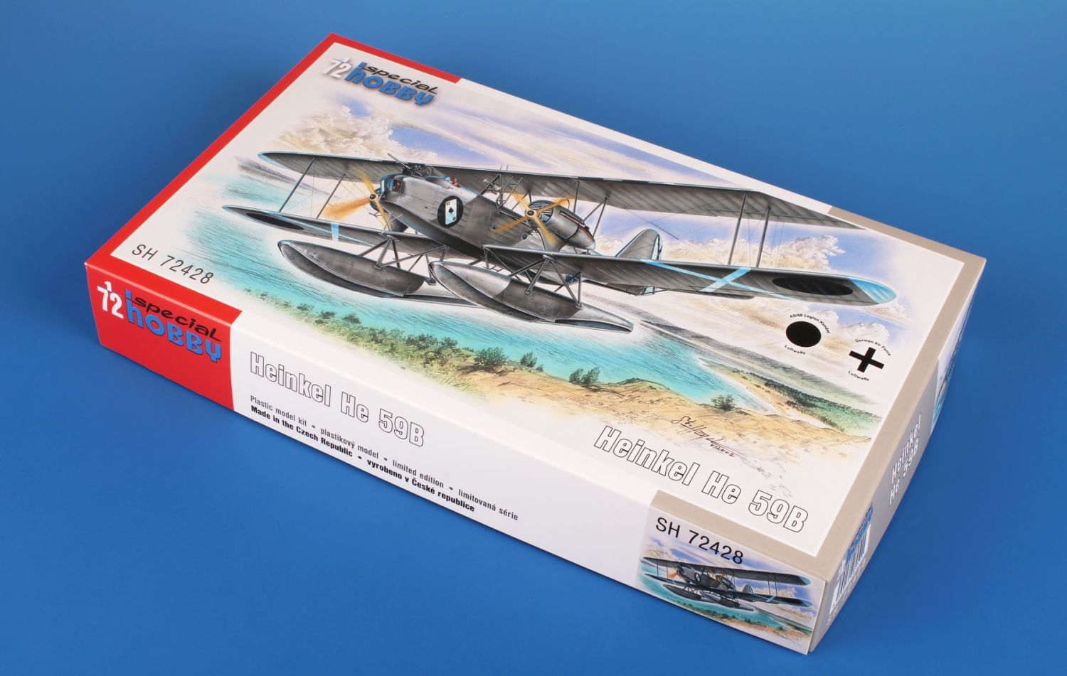 Special Hobby 1/72 Heinkel He 59B Plastic Model Kit Special Hobby