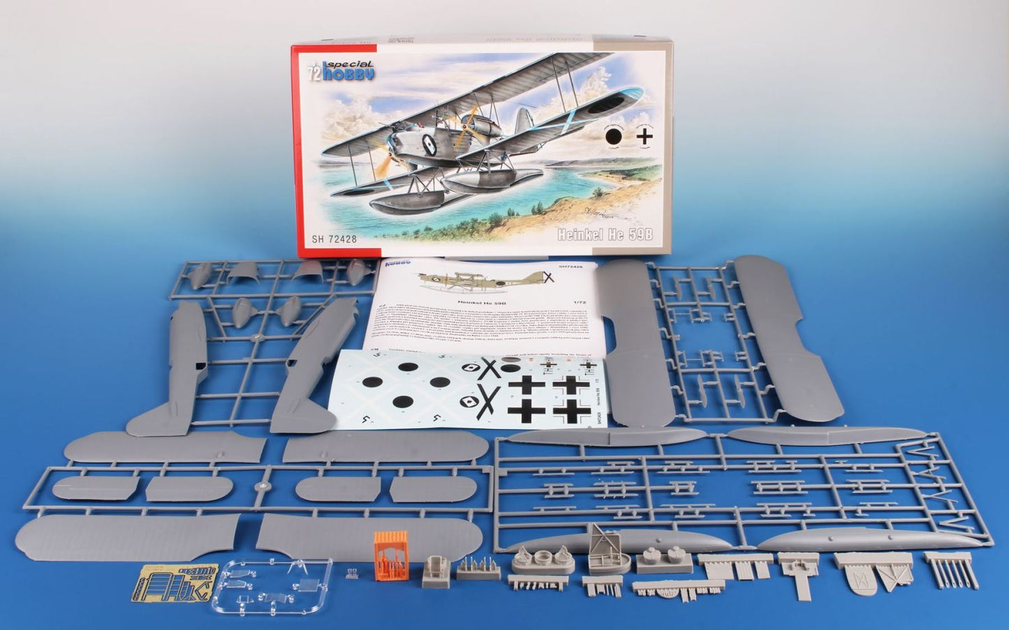 Special Hobby 1/72 Heinkel He 59B Plastic Model Kit Special Hobby