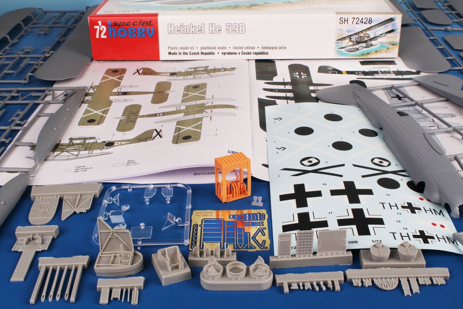 Special Hobby 1/72 Heinkel He 59B Plastic Model Kit Special Hobby