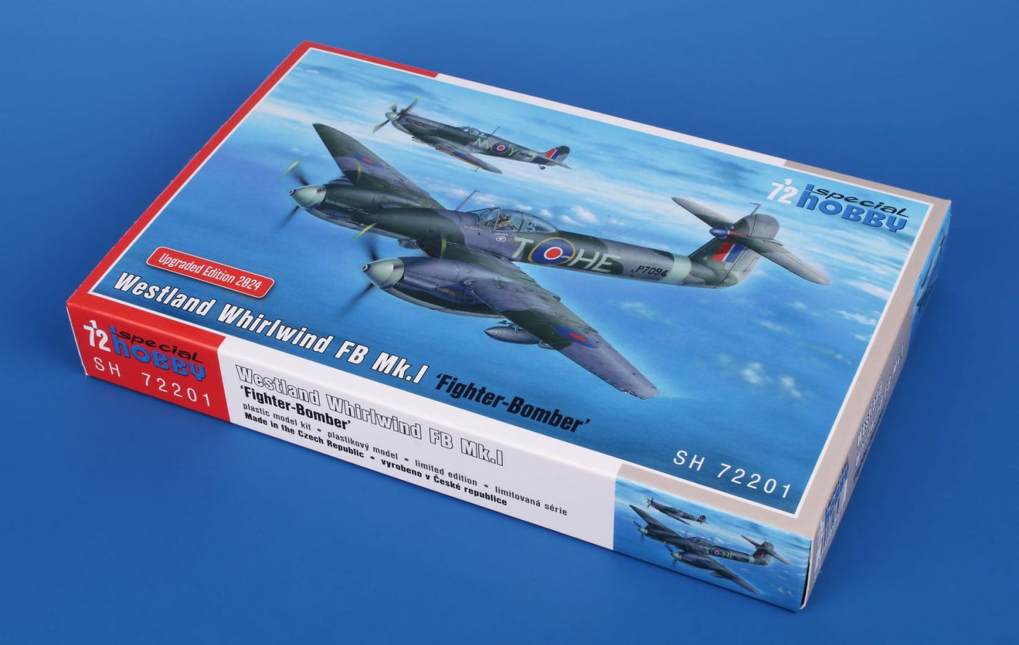 Special Hobby 1/72 Westland Whirlwind FB Mk.I Fighter-Bomber Plastic Model Kit Special Hobby