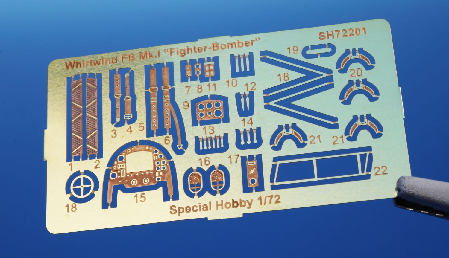 Special Hobby 1/72 Westland Whirlwind FB Mk.I Fighter-Bomber Plastic Model Kit Special Hobby