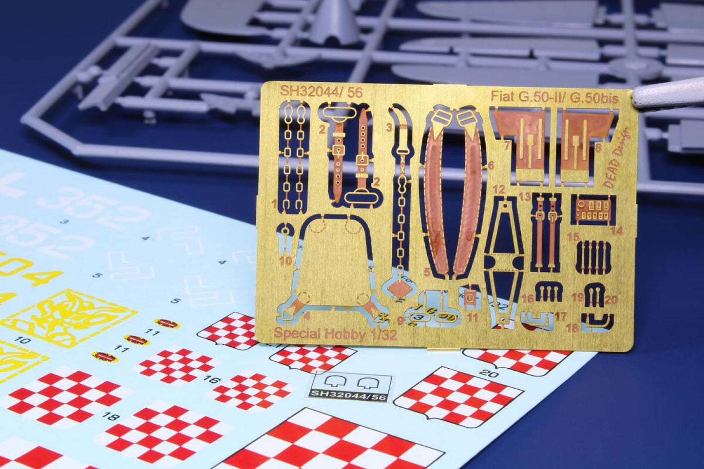 Special Hobby 1/32 Fiat G.50bis "Luftwaffe and Croatian AF" Plastic Model Kit Special Hobby