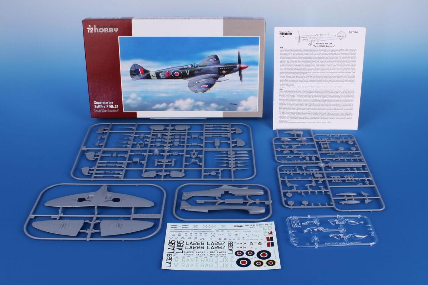 Special Hobby 1/72 Spitfire F Mk.21 "Post War Service" Plastic Model Kit Special Hobby