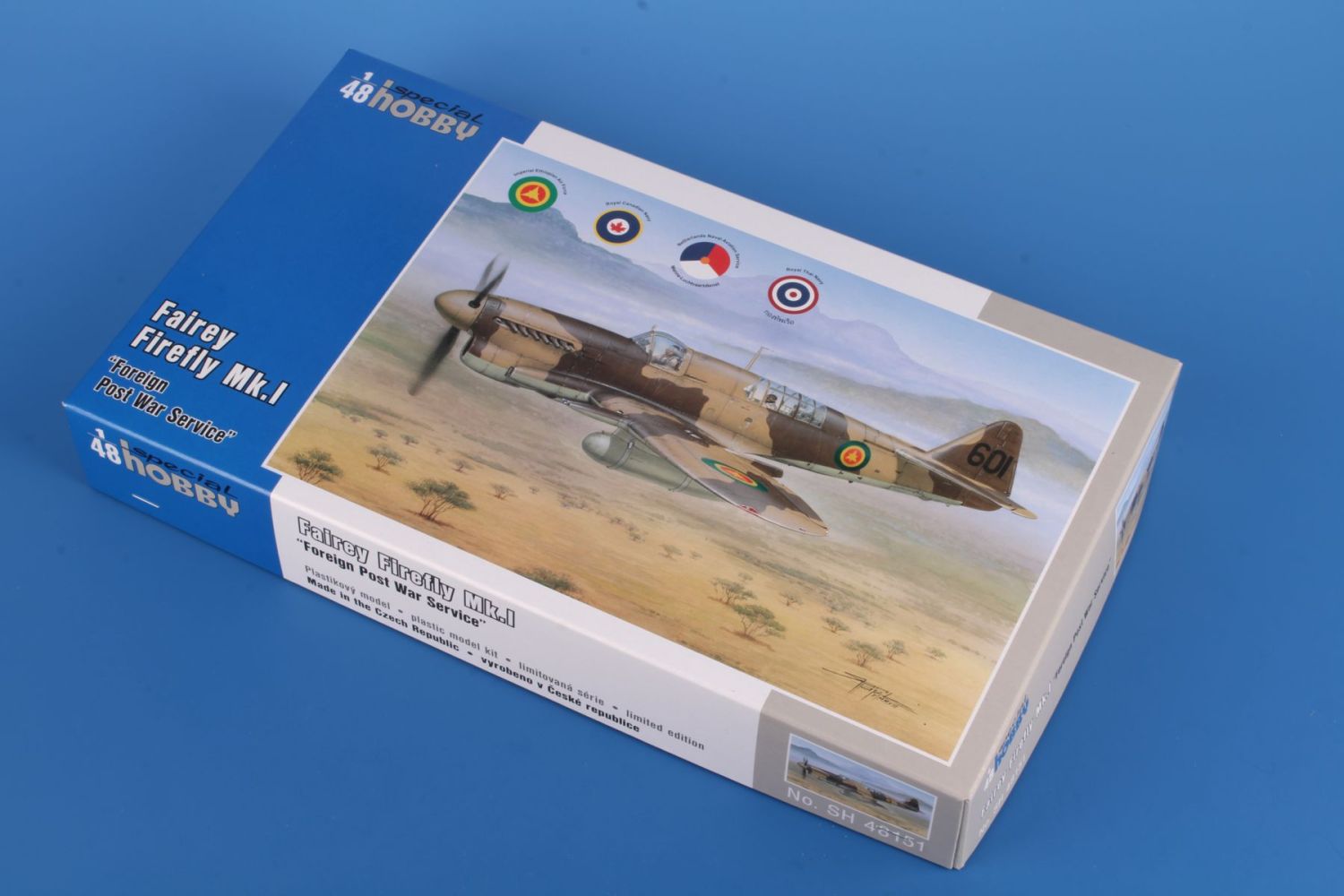 Special Hobby 1/48 Firefly Mk.I Foreign Post War Service Plastic Model Kit Special Hobby