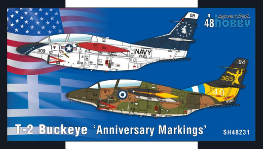 Special Hobby 1/48 T-2 Buckeye 'Anniversary Markings' Plastic Model Kit Special Hobby