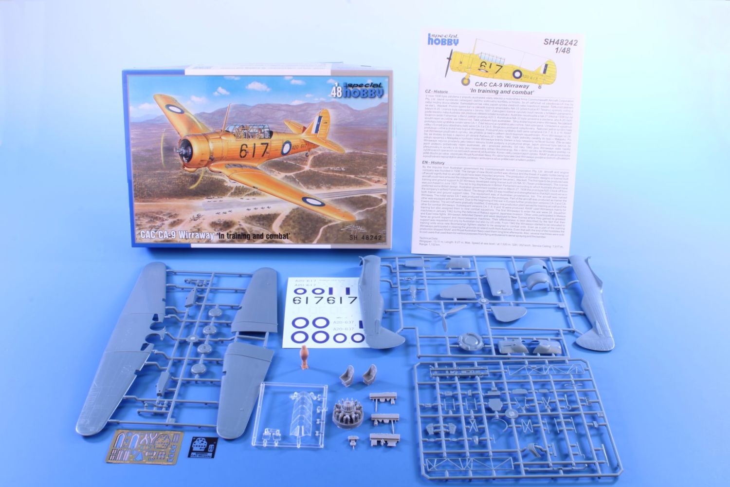Special Hobby 1/48 CAC Wirraway 'In training and combat' Plastic Model Kit Special Hobby