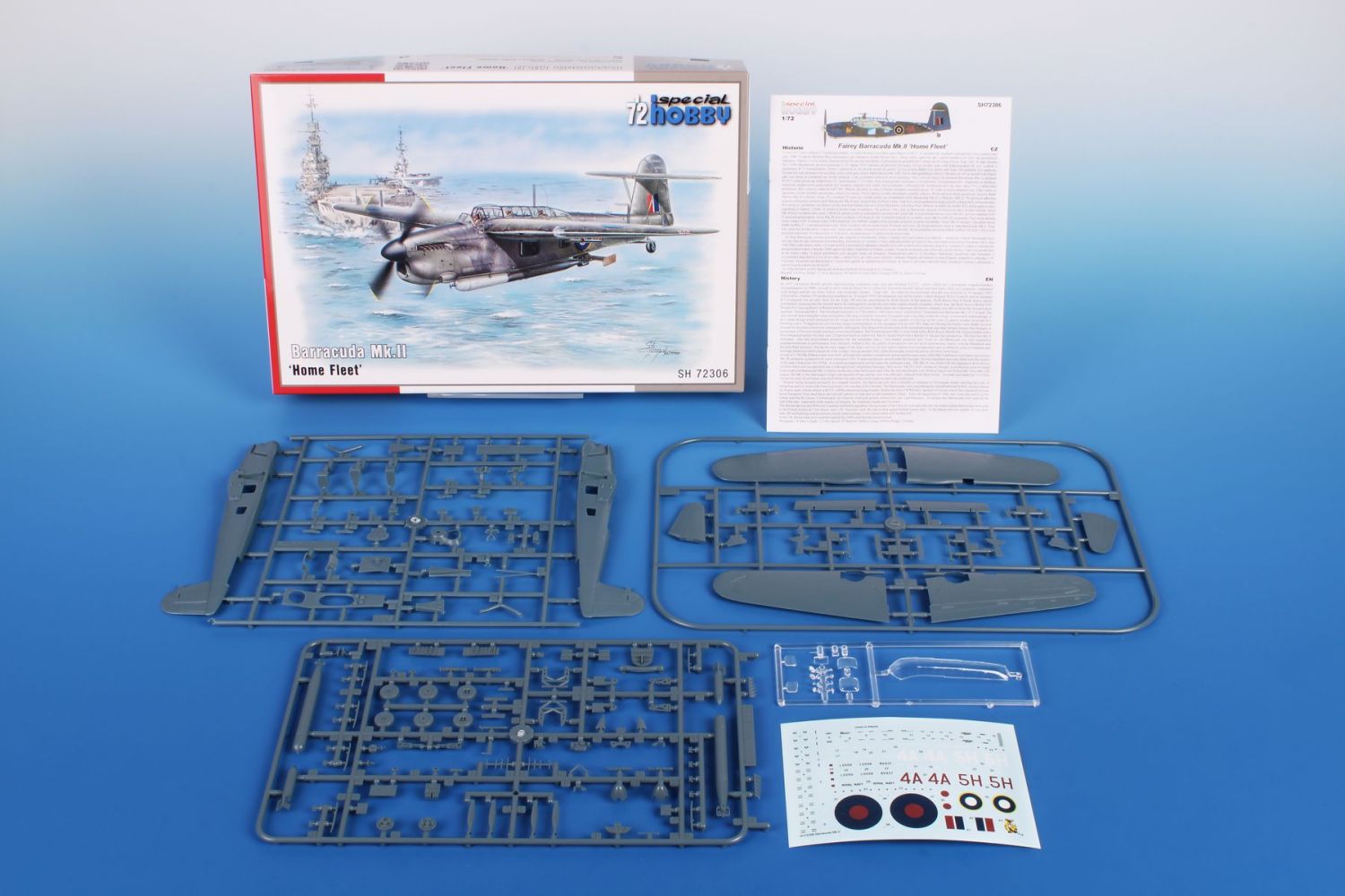 Special Hobby 1/72 Fairey Barracuda Mk.II "Home Fleet" Plastic Model Kit Special Hobby