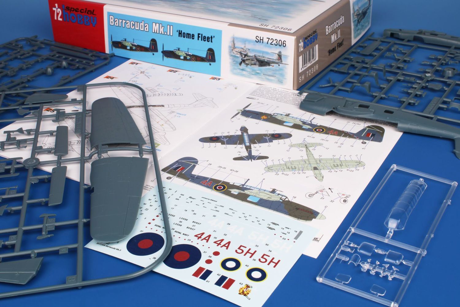 Special Hobby 1/72 Fairey Barracuda Mk.II "Home Fleet" Plastic Model Kit Special Hobby