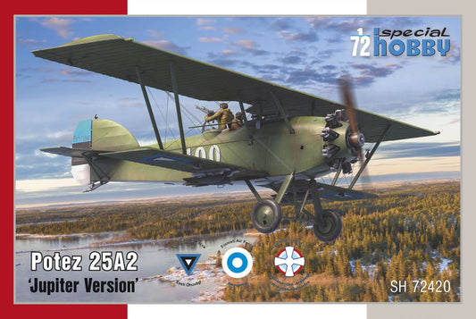 Special Hobby 1/72 Potez 25A2 'Jupiter Version' Plastic Model Kit Special Hobby