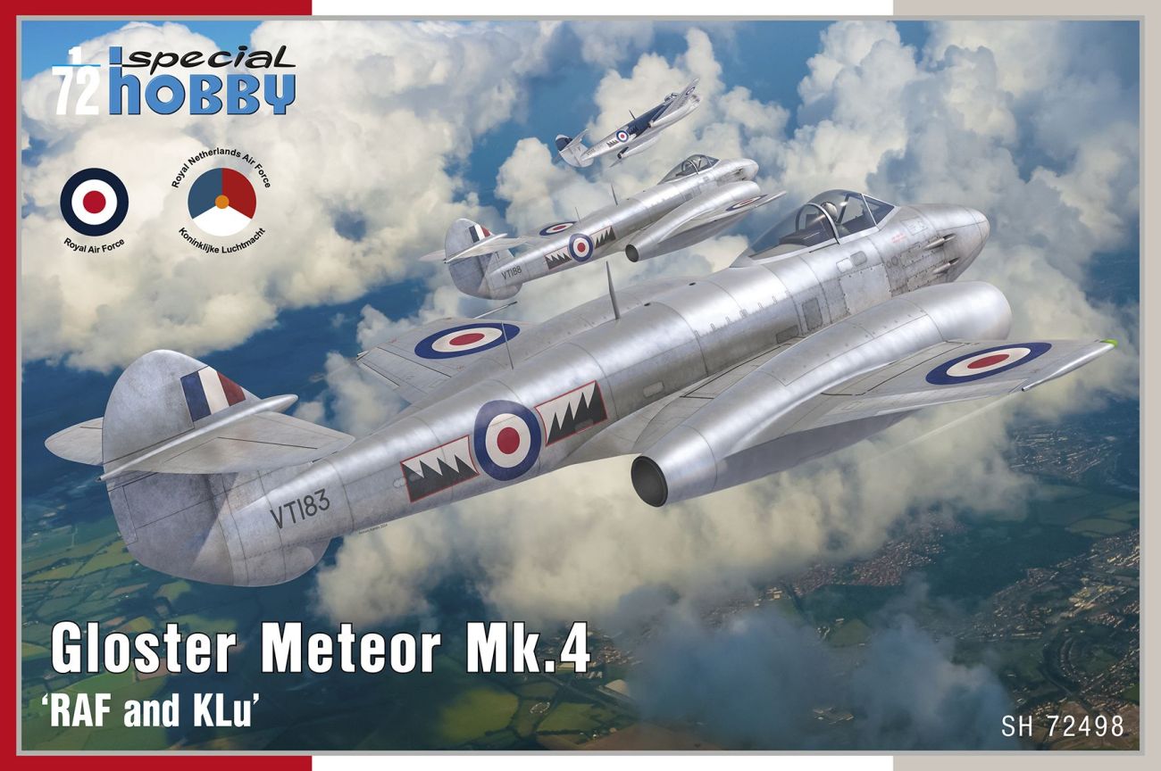 Special Hobby 1/72 Gloster Meteor Mk.4 Plastic Model Kit Special Hobby