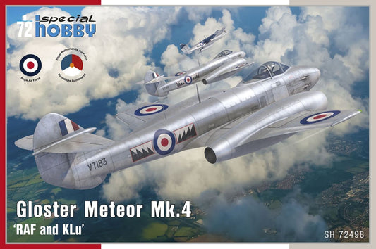 Special Hobby 1/72 Gloster Meteor Mk.4 Plastic Model Kit Special Hobby
