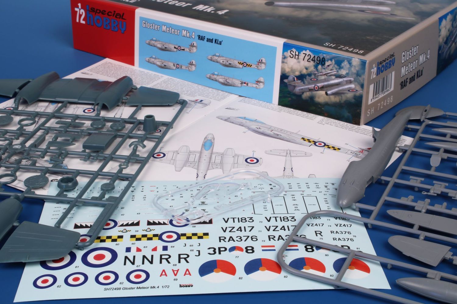 Special Hobby 1/72 Gloster Meteor Mk.4 Plastic Model Kit Special Hobby