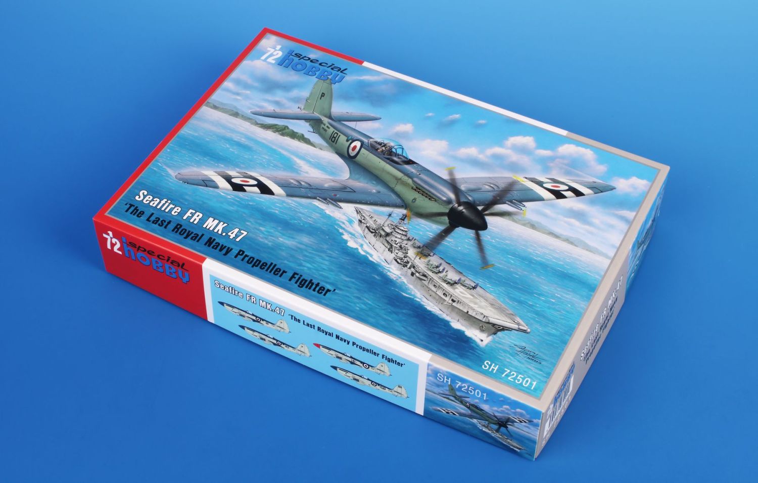 Special Hobby 1/72 Seafire FR MK.47 'The Last Royal Navy Propeller Fighter' Plastic Model Kit Special Hobby