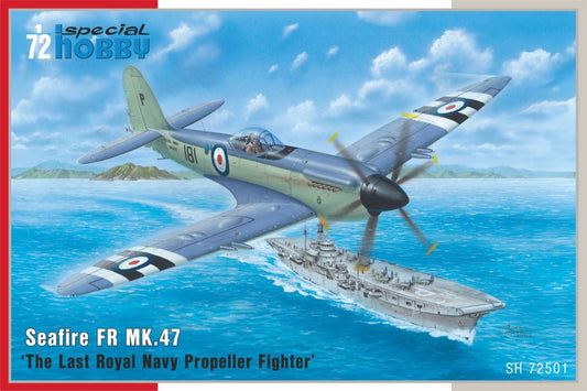 Special Hobby 1/72 Seafire FR MK.47 'The Last Royal Navy Propeller Fighter' Plastic Model Kit Special Hobby