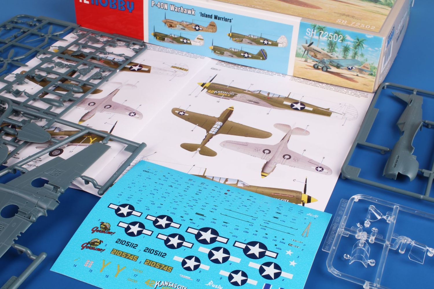 Special Hobby 1/72 P-40N Warhawk 'Island Warriors' Plastic Model Kit Special Hobby