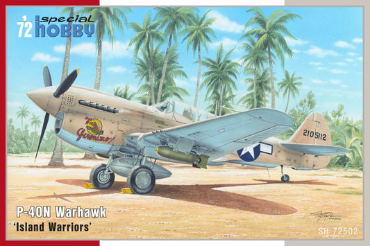 Special Hobby 1/72 P-40N Warhawk 'Island Warriors' Plastic Model Kit Special Hobby