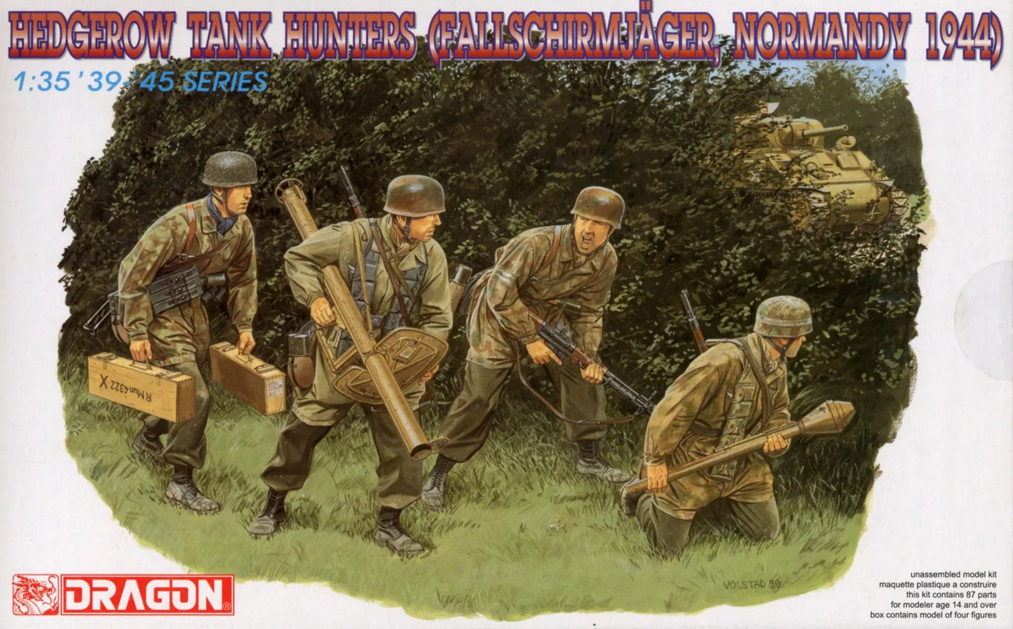 Dragon 1/35 Hedgerow Tank Hunters Normandy '44 Plastic Model Kit Dragon