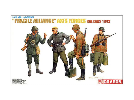 Dragon 1/35 "Fragile Alliance" Axis Forces (Balkans 1943) Plastic Model Kit Dragon