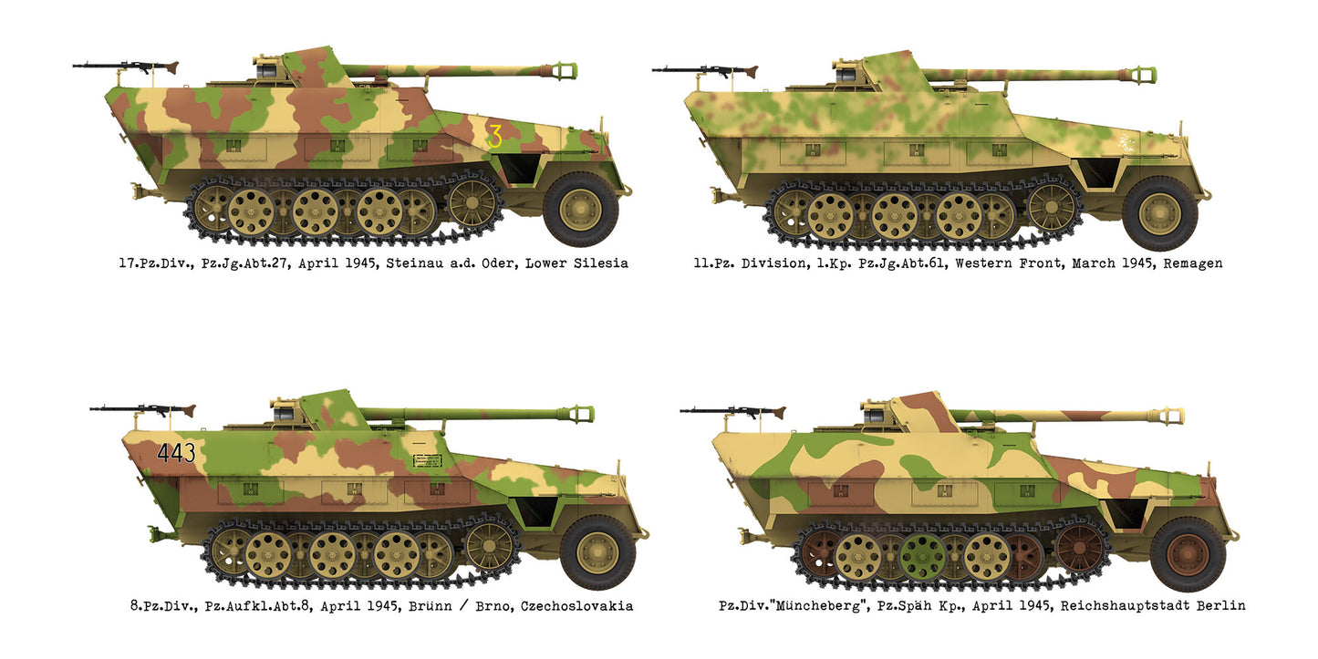 Das Werk 1/16 Sd.Kfz.251/22 Ausf.D "Pakwagen"  Plastic Model Kit