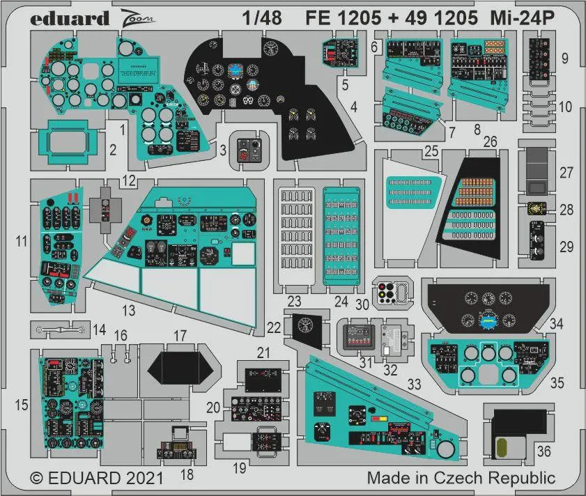 Eduard 1/48 Mi-24P Big Ed Eduard